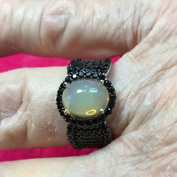 Opal & Spinel sz 7 - Picture 3 of 12